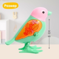 Игрушка заводная &laquo;Яркая птичка&raquo;, МИКС