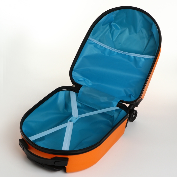 Чемодан детский 25 л (XS), HappyAnt, отдел на молнии, цвет оранжевый Чемодан детский 25 л (XS), HappyAnt, отдел на молнии, цвет оранжевый