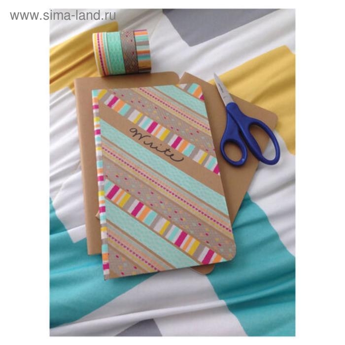 Клейкие ленты полимерные для декора с блестками Клейкие ленты полимерные для декора с блестками "УЗОРЫ", 15 мм х 3 м (набор 7 шт)