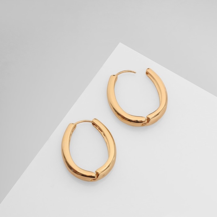 Серьги металл &laquo;Богема&raquo; вираж, цвет золото