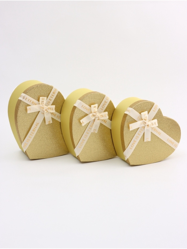 Набор коробок 3 в 1 сердца 31 х 27 х 13,3; 28 х 25 х 11,7; 26 х 23 х 10,3 см