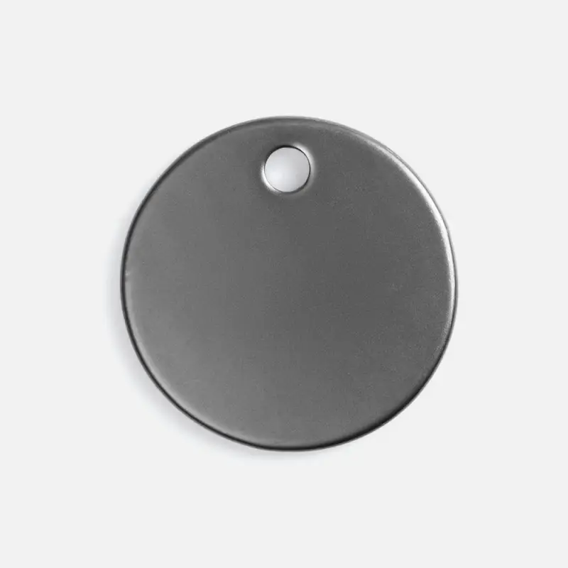 Шильдик металлический Alfa Sirkel, серый металлик