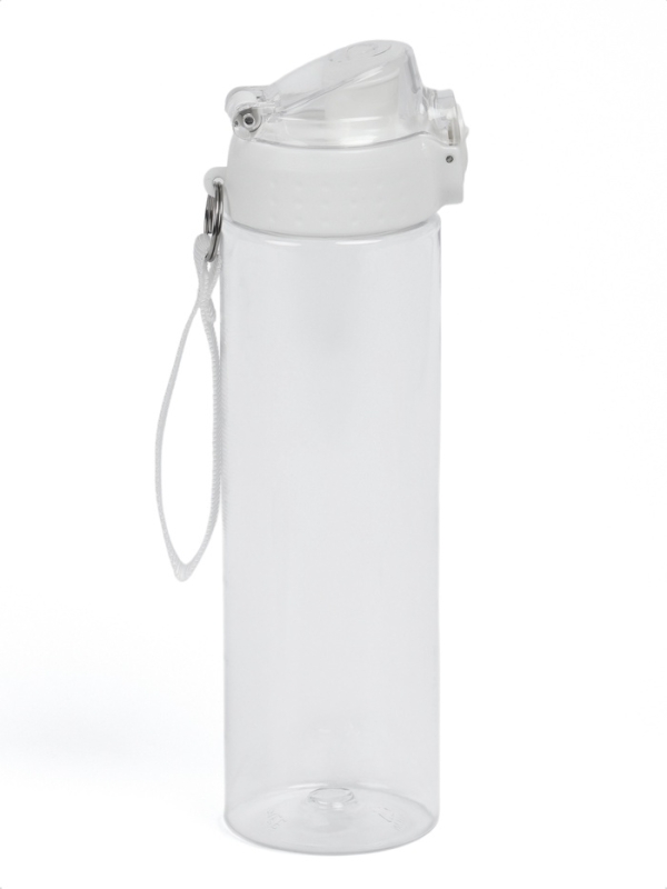 Бутылка для воды Onlytop, 700 мл, цвет белый