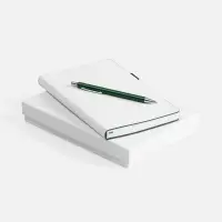 Набор White Shall, бело-зеленый