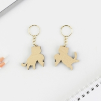 Брелок парный на магните, &laquo;Мур&raquo;, деревянный, 9 х 15 см