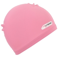 Шапочка для плавания ONLYTOP SWIM, детская, цвет розовый, обхват 46-52 см