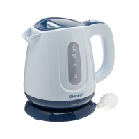 Чайник электрический ENERGY E-234, пластик, 1 л, 1100 Вт, бело-синий Чайник электрический ENERGY E-234, пластик, 1 л, 1100 Вт, бело-синий