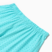 Пижама женская (майка, шорты), цвет ментол, размер 50 Пижама женская (майка, шорты), цвет ментол, размер 50