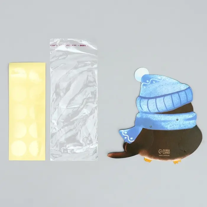 Пакет под сладости &laquo;Снегирь&raquo;, 11 х 6 см