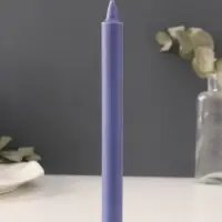 Ароматическая свеча парафиновая хозяйственная, 2&times;19 см, 55 г, лаванда