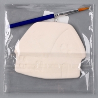 Новый год! Ёлочное украшение под раскраску &laquo;Хата&raquo;, с подвесом