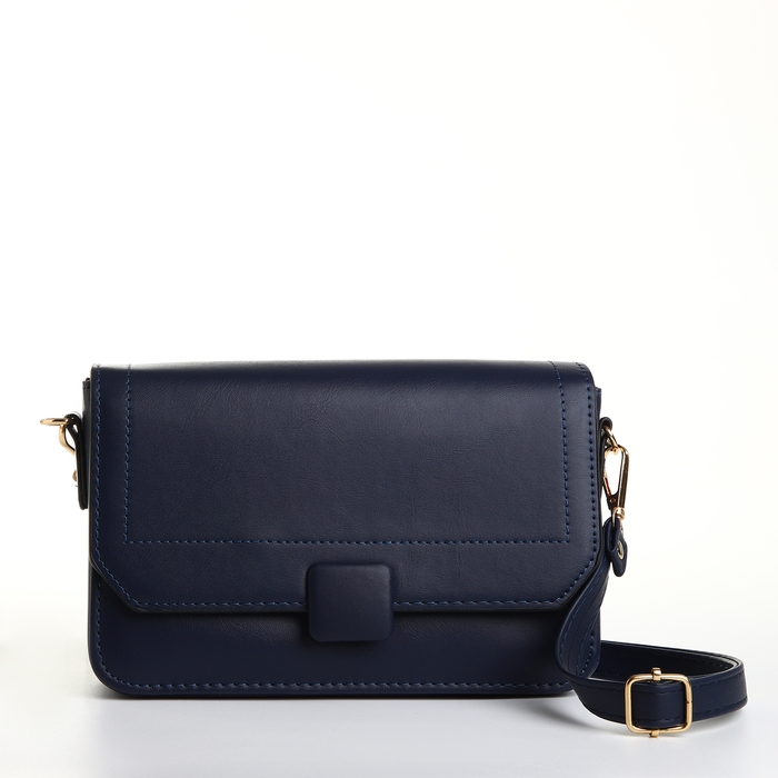 Сумка женская мессенджер на магните, цвет синий Сумка женская мессенджер на магните, цвет синий
