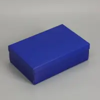 Коробка складная &laquo;Синяя&raquo;, 30 х 20 х 9 см
