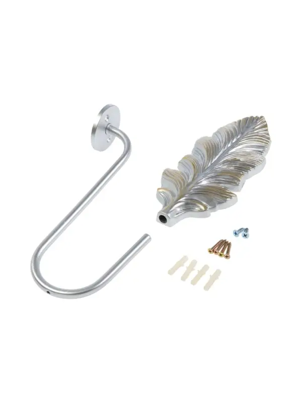 Крючок для штор CAPPIO KS041, цвет серебро с золотом, набор 2 шт