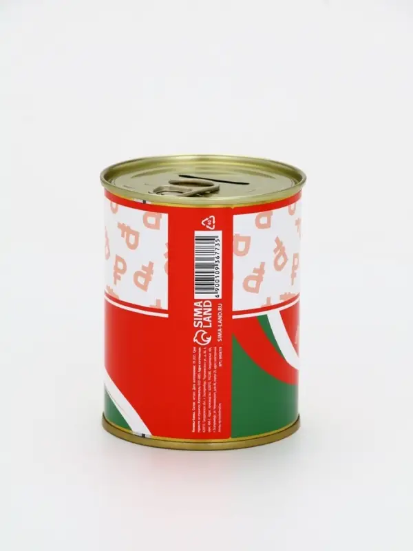 Копилка для денег &laquo;Банка. Экстренная помощь&raquo;, металл, 7.5&times;9.5 см