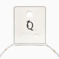 Чокер из бисера &laquo;Хрусталь&raquo;, разноцветный в золоте, 37 см + 5 см доп, цепочка