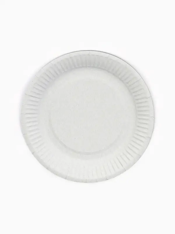 Тарелка одноразовая бумажная &laquo;Сиреневые розы&raquo;, 23 см