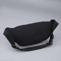 Сумка поясная, текстильная PRINCIPE, 35 х 12 х 5 см, светоотр. нашивки, отд на молнии, чёрная Сумка поясная, текстильная PRINCIPE, 35 х 12 х 5 см, светоотр. нашивки, отд на молнии, чёрная