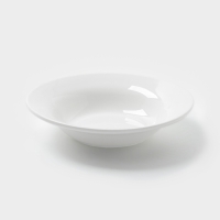 Тарелка глубокая Hanna Kn&ouml;vell, d=22.7 см, фарфор, белая