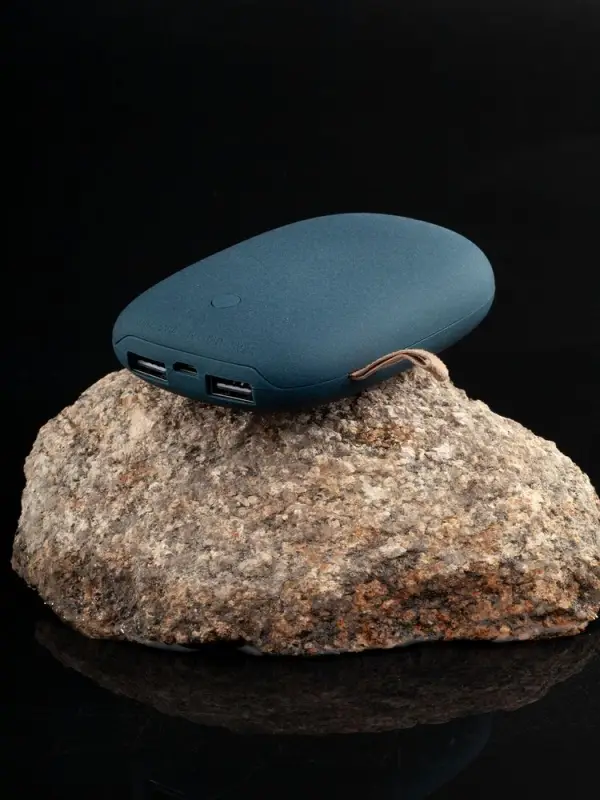 Внешний аккумулятор Pebble 7800 мАч, серо-синий