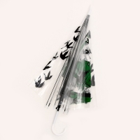 Зонт детский &laquo;Динозавр&raquo;&lrm; полуавтомат, прозрачный, d=90см