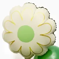 Воздушные шары "Капибара с ромашкой" фольга, латекс, набор 12 штук