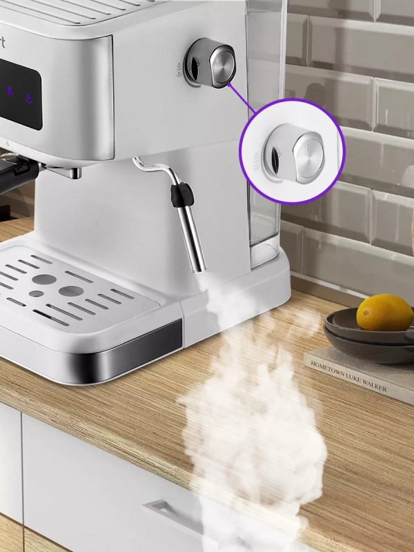 Кофеварка рожковая с капучинатором КТ-7139 - 1050 Вт