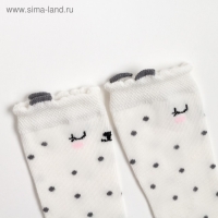 Гольфы Крошка Я «Зайка» 8-10 см, цвет молочный Гольфы Крошка Я «Зайка» 8-10 см, цвет молочный