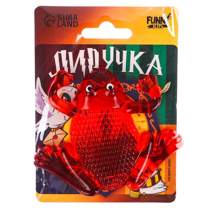 Липучка &laquo;Лягушка&raquo;, цвета МИКС, на блистере