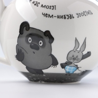 Чайник фарфоровый &laquo;Винни Пух&raquo;, 1,2 л