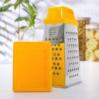 Тёрка «Комфорт», 4 грани и контейнер 450 мл, 11×8,5×27 см, цвет МИКС Тёрка «Комфорт», 4 грани и контейнер 450 мл, 11×8,5×27 см, цвет МИКС