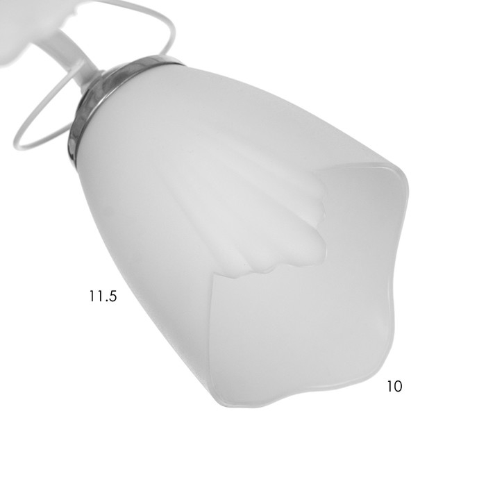 Люстра "Николь" 5х15Вт Е27 белый BayerLux