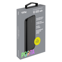 Внешний аккумулятор TFN Porta 10, 10000 мАч, 2 USB, Type-C, microUSB, черный Внешний аккумулятор TFN Porta 10, 10000 мАч, 2 USB, Type-C, microUSB, черный