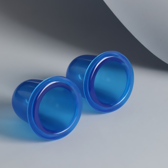 Массажёр антицеллюлитный «Чудо - банка», набор - 2 шт, 5 × 5,5 см, цвет МИКС Массажёр антицеллюлитный «Чудо - банка», набор - 2 шт, 5 × 5,5 см, цвет МИКС