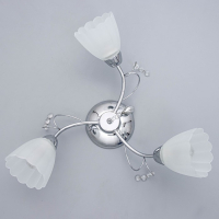 Люстра "Адель" 3x40Вт E27 хром 48х46х17 см Люстра "Адель" 3x40Вт E27 хром 48х46х17 см