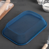 Крышка - сетка Доляна «2 в 1», 28×20 см, цвет МИКС Крышка - сетка Доляна «2 в 1», 28×20 см, цвет МИКС