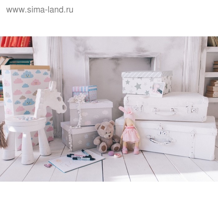 Коробка подарочная складная, упаковка, «Для секретиков», 31 х 25.5 х 16 см Коробка подарочная складная, упаковка, «Для секретиков», 31 х 25.5 х 16 см