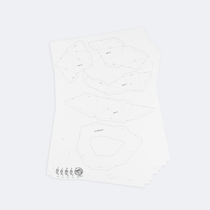 Набор для создания полигональной фигуры &laquo;Давид&raquo;, 32.5 х 44 см