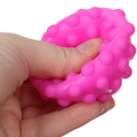 Набор развивающих тактильных мячиков &laquo;В мешочке&raquo;, с пищалкой, 6 шт, Крошка Я