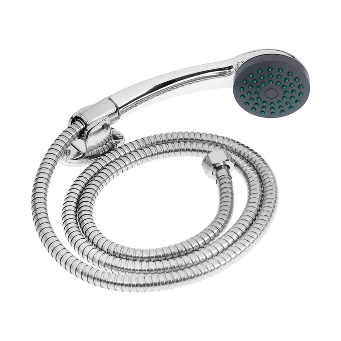 Смеситель для душа ZEIN ZC2053, кран-букса латунь 1/2 Смеситель для душа ZEIN ZC2053, кран-букса латунь 1/2", с душевым набором, хром