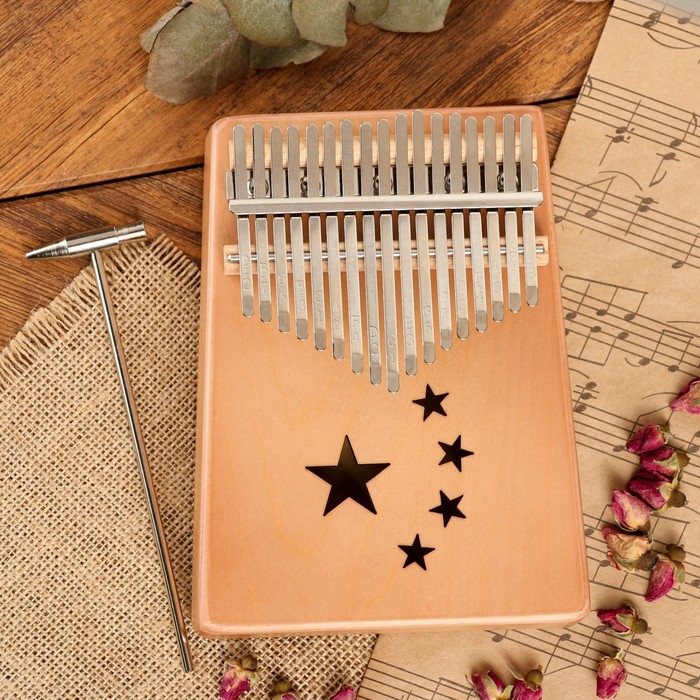 Калимба Music Life 17 нот, звезды Калимба Music Life 17 нот, звезды