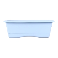 Ящик для цветов, 48 &times; 22 &times; 17 см, 10 л, голубой