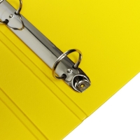 Папка на 4 кольцах А4, ErichKrause Accent, 35 мм, 1750 мкм, черная/желтая Папка на 4 кольцах А4, ErichKrause Accent, 35 мм, 1750 мкм, черная/желтая