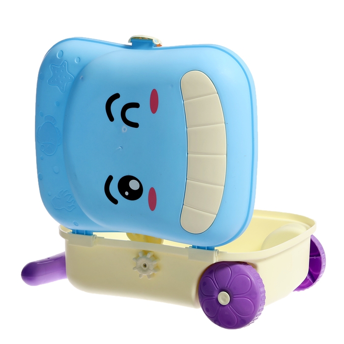 Набор для игры в песке &laquo;Чемоданчик&raquo;, 7 предметов, цвета МИКС