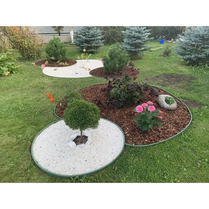 Лента бордюрная, 0.11 &times; 10 м, толщина 1 мм, пластиковая, коричневая, KANTA