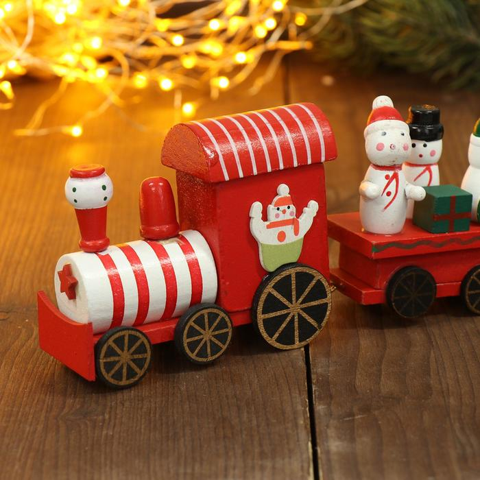 Сувенир Сувенир "Новогодний поезд", 39,5 см