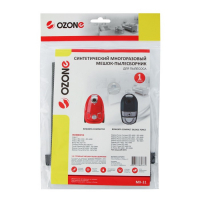 Мешок-пылесборник MX-31 Ozone многоразовый для пылесоса, 1 шт Мешок-пылесборник MX-31 Ozone многоразовый для пылесоса, 1 шт