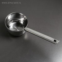 Ковш из нержавеющей стали, 1,1 л, 39&times;14,5&times;8,5 см, металлическая ручка