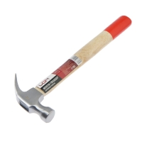 Молоток-гвоздодер ЛОМ, деревянная рукоятка, 225 г Молоток-гвоздодер ЛОМ, деревянная рукоятка, 225 г