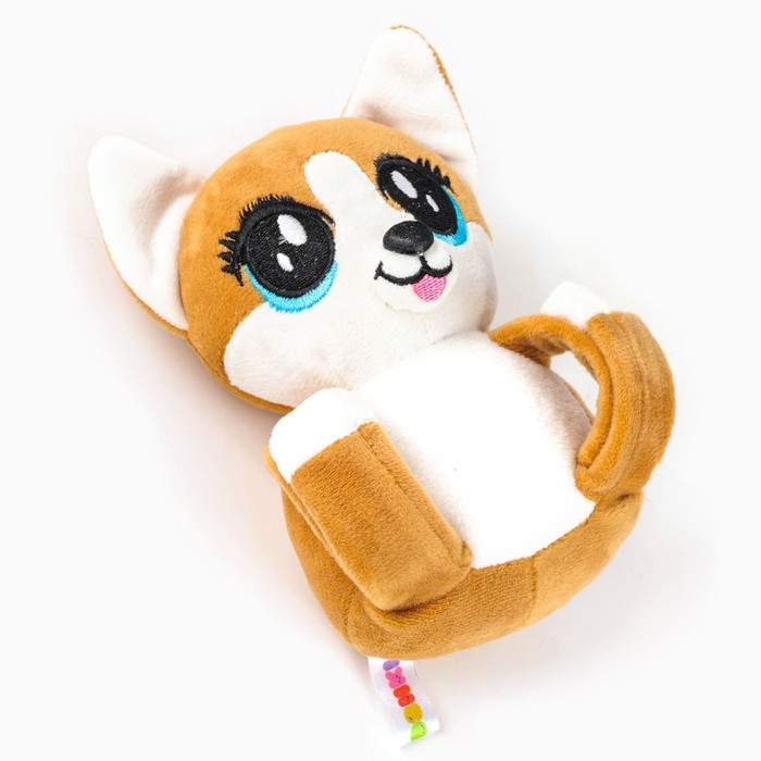 Мягкая игрушка &laquo;Обнимашка-Корги&raquo;, браслет